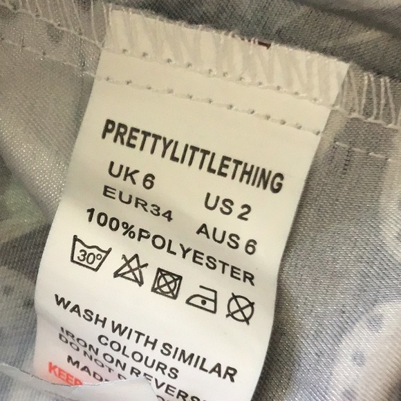 PLT Butterfly Satin Shorts - Picture 6 of 8